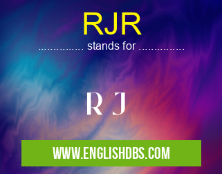 RJR means R J RJR