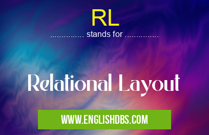 RL means Relational Layout RL
