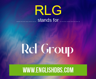 RLG means Rcl Group RLG