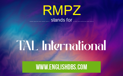 RMPZ means TAL International RMPZ