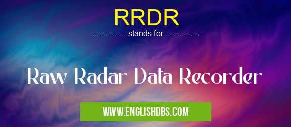 RRDR