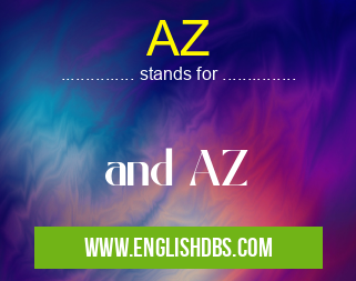 AZ means and AZ AZ