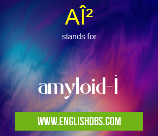 Aβ means amyloid-β Aβ