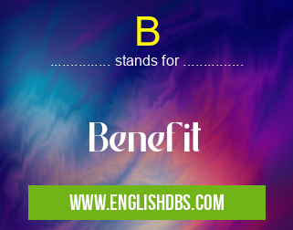 B