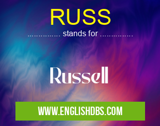 RUSS means Russell RUSS