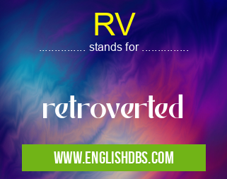 RV means retroverted RV