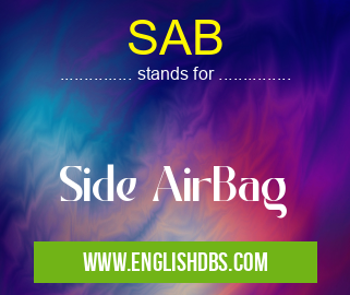 SAB means Side AirBag SAB