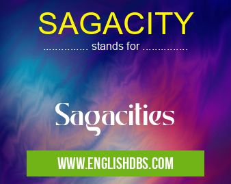SAGACITY means Sagacities SAGACITY