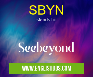 SBYN means Seebeyond SBYN