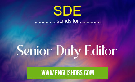 SDE