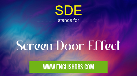 SDE