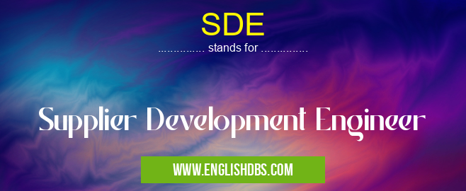 SDE