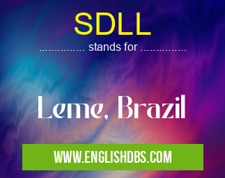 SDLL means Leme, Brazil SDLL