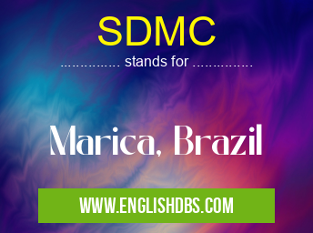 SDMC means Marica, Brazil SDMC