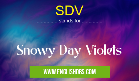 SDV