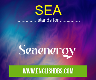 SEA means Seaenergy SEA