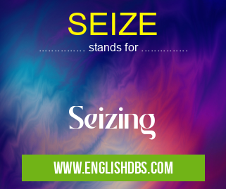 SEIZE means Seizing SEIZE