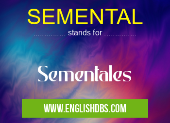 SEMENTAL means Sementales SEMENTAL