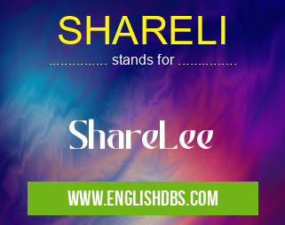 SHARELI means ShareLee SHARELI