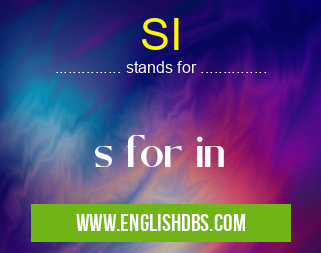 SI