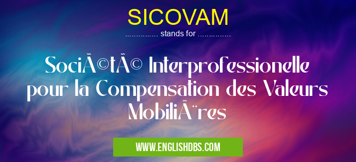 SICOVAM