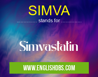 SIMVA means Simvastatin SIMVA