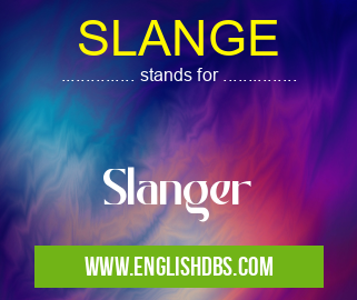 SLANGE means Slanger SLANGE