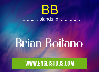 BB means Brian Boitano BB