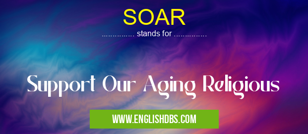 SOAR means Support Our Aging Religious SOAR