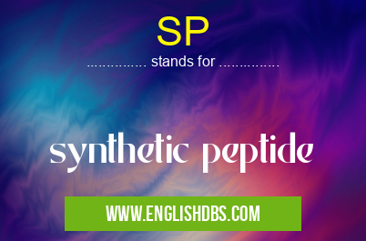 SP means synthetic peptide SP