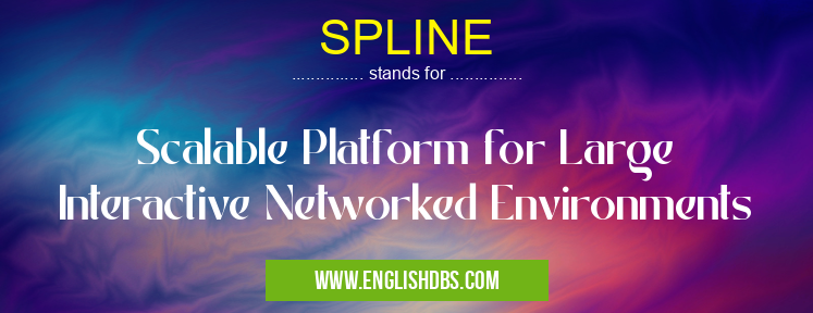 SPLINE means Scalable Platform for Large Interactive Networked Environments SPLINE