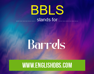 BBLS