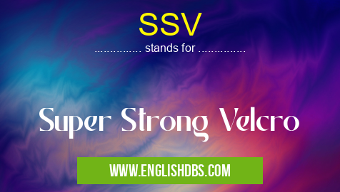 SSV