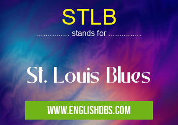 STLB means St. Louis Blues STLB