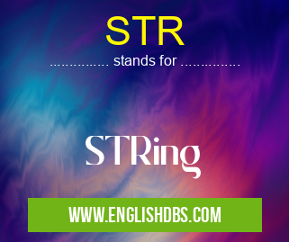 STR