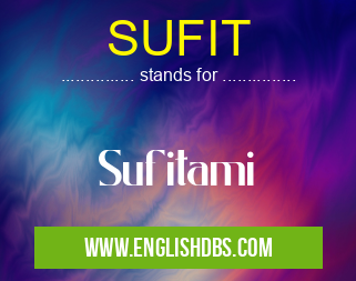 SUFIT means Sufitami SUFIT