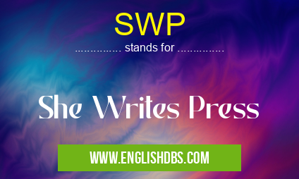 SWP means She Writes Press SWP