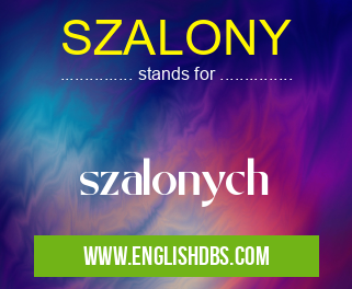 SZALONY