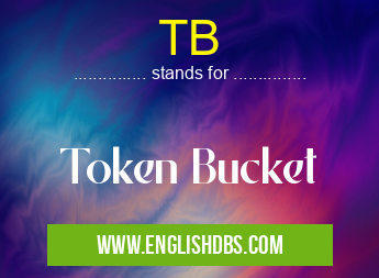 TB means Token Bucket TB