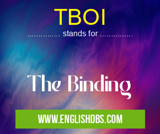 TBOI means The Binding TBOI
