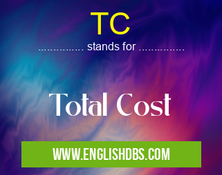 TC means Total Cost TC
