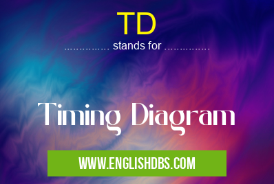TD means Timing Diagram TD