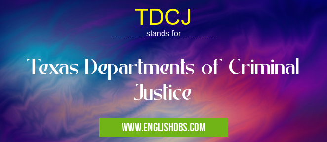 TDCJ