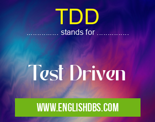 TDD