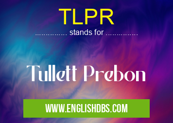 TLPR means Tullett Prebon TLPR