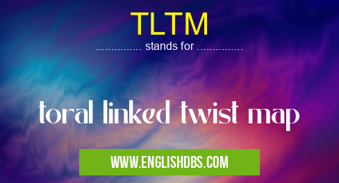 TLTM means toral linked twist map TLTM