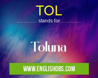 TOL means Toluna TOL