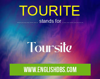 TOURITE means Toursite TOURITE