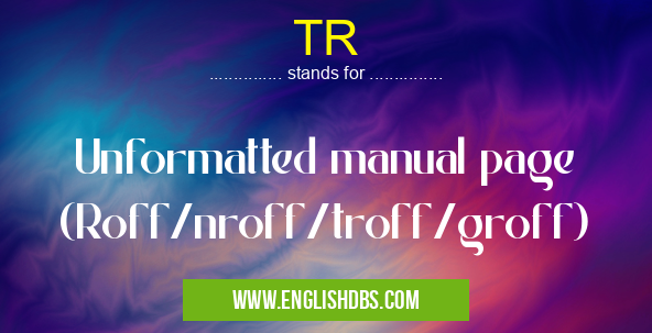 TR