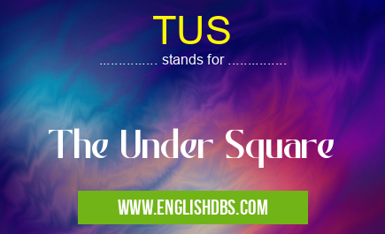 TUS means The Under Square TUS